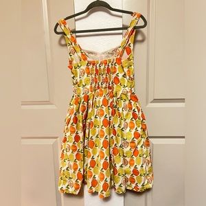 Fruit print dress